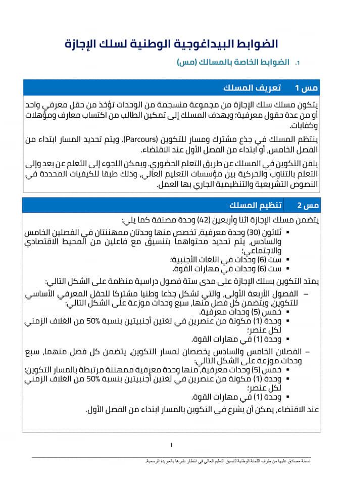 نظام التعليم الجامعي الجديد وتأثيره على اختيار التخصصات