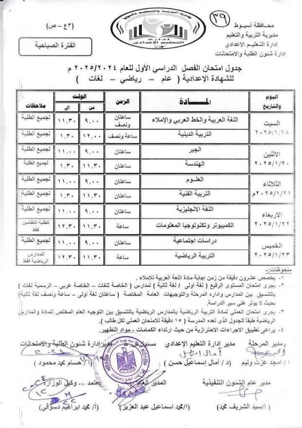 تحليل المواد الدراسية وترتيب الامتحانات لتعزيز أداء الطلاب