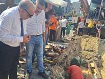 حريق ضخم يلتهم ثلاثة طوابق في عقار المتراس غرب الإسكندرية