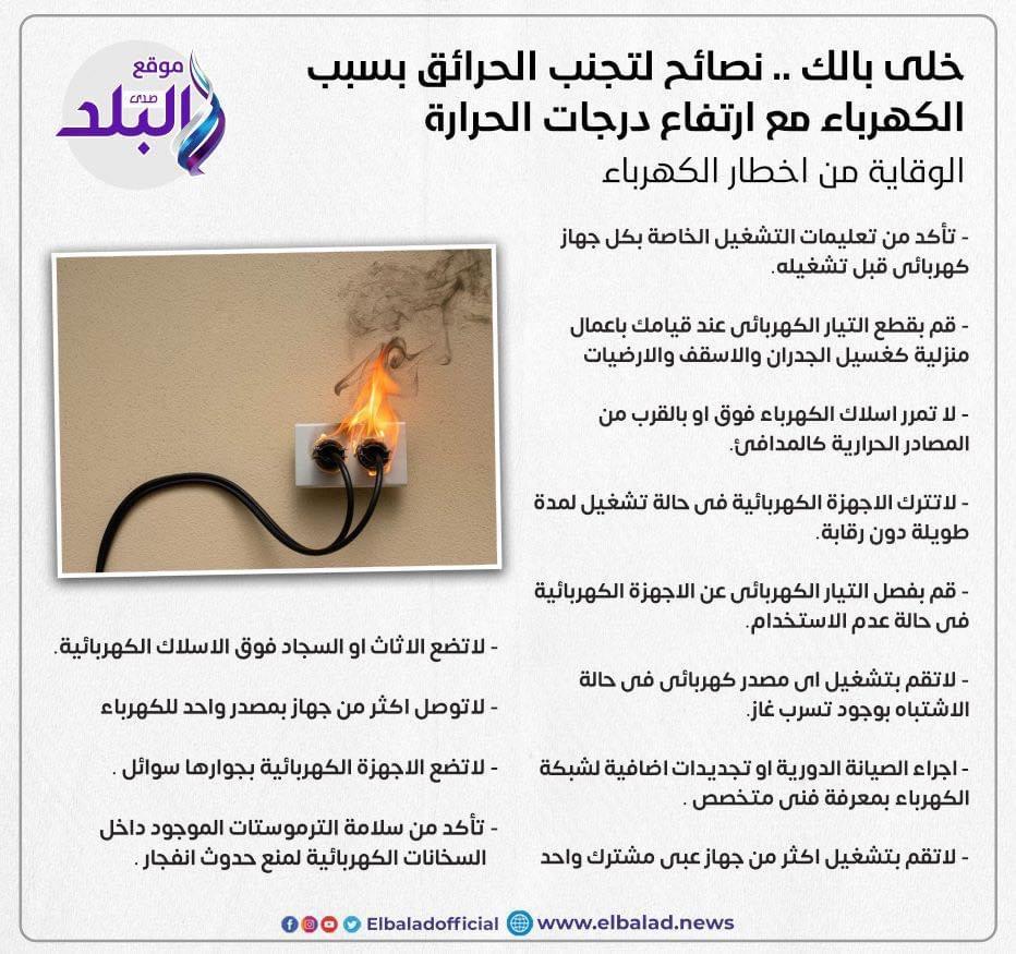 كيفية حماية الأجهزة الكهربائية من ارتفاع درجات الحرارة