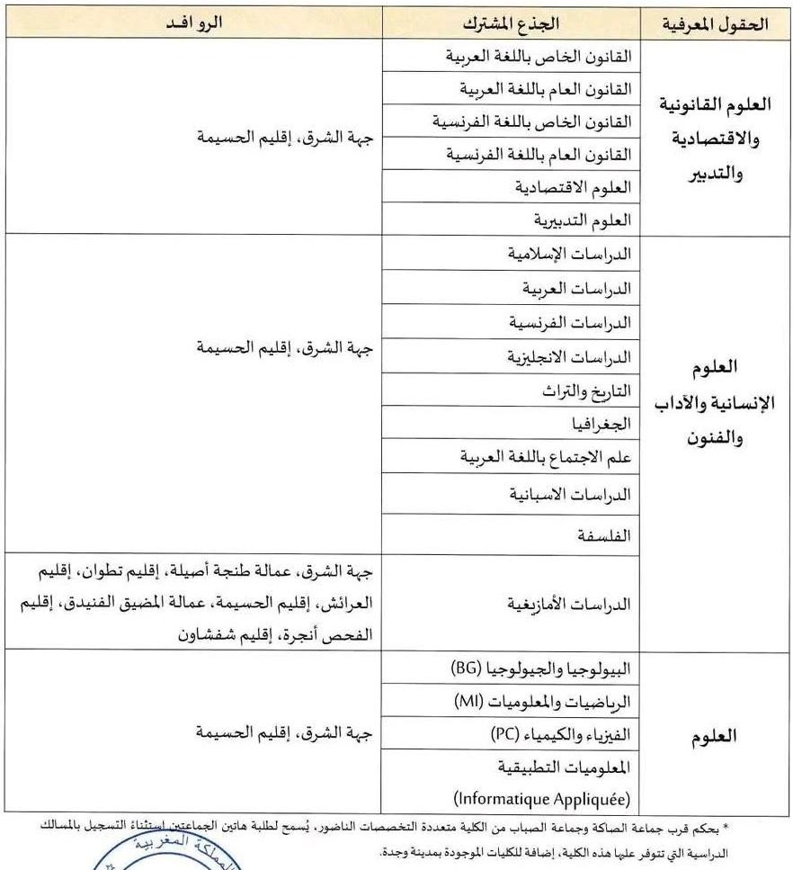 تحليل توزيع الأماكن الجامعية وتوقعات نسب القبول في التخصصات المختلفة