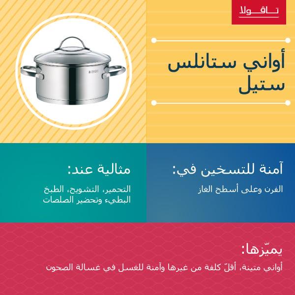 مقارنة عملية بين الأستانلس والتيفال لتسهيل قرار الشراء المثالي