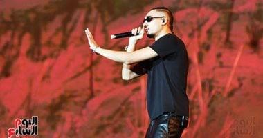 استقبال جماهيري حاشد لمروان بابلو في مهرجان العلمين الجديدة