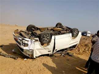 حادث انقلاب سيارة وسط سيناء تفاصيل الإصابة والأحداث المحيطة