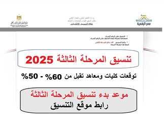 نصائح مهمة للطلاب لتحسين فرص القبول والاستعداد للمنافسة في التنسيق الأخير