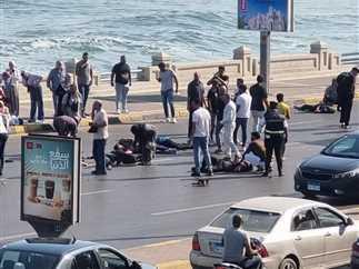 ردود فعل الشهود وأقارب الضحايا على ما جرى في موقع الحادث