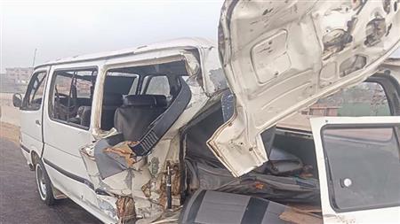 بالأسماء والتفاصيل حالة مصابي حادث تصادم ميكروباص بالمنيا