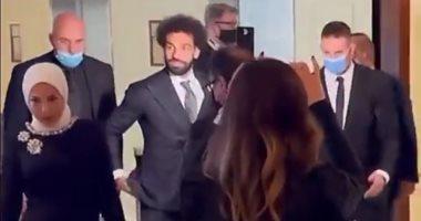 دور زوجة محمد صلاح في دعم مسيرته الفنية والانسانية