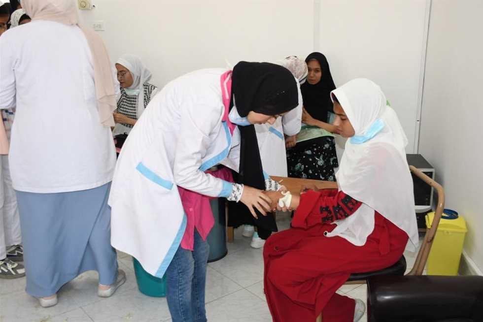 التجهيزات المطلوبة قبل بدء إجراءات الكشف الطبي في جامعة حلوان