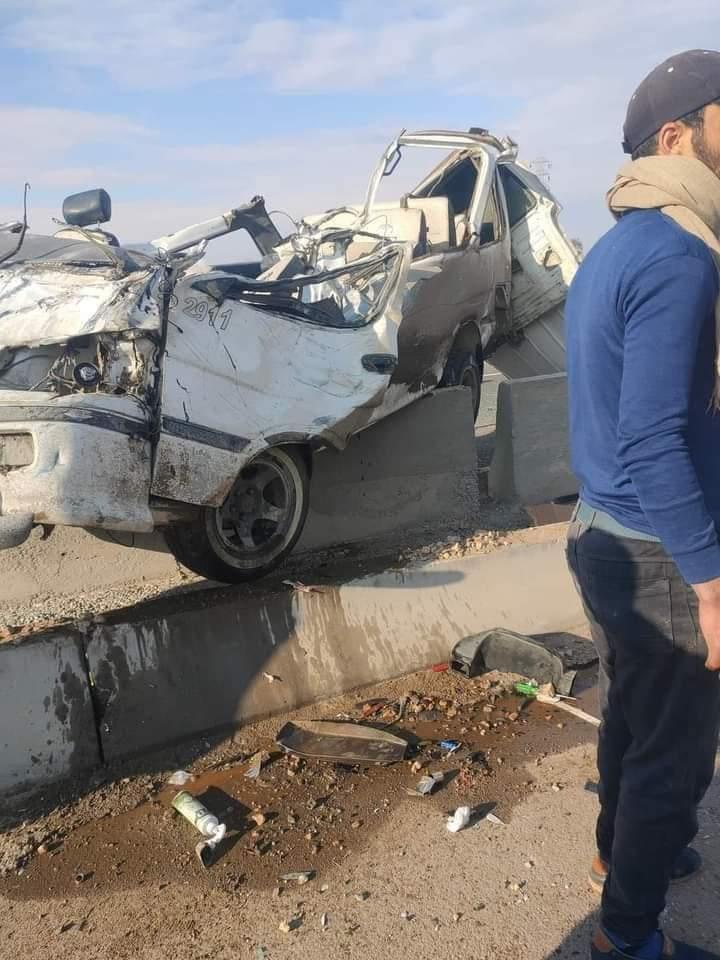 إصابة ستة أشخاص في انقلاب ميكروباص على الطريق الصحراوي غرب الإسكندرية