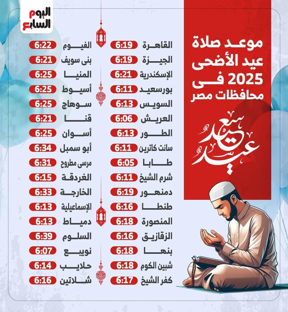 مواعيد الصلاة الدقيقة في المنيا والمحافظات ليوم الاثنين 18 أغسطس