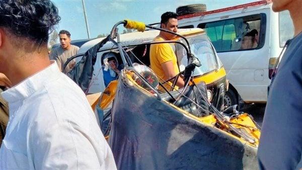ارتفاع ضحايا حادث تصادم الصحراوي الشرقي جنوب الجيزة تطورات وأسباب الحادث