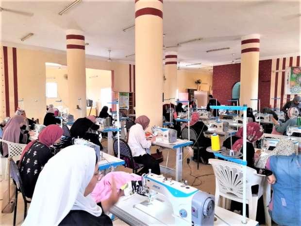 استراتيجيات نجاح وحدة الخياطة وتأثيرها على تنمية المجتمع الريفي