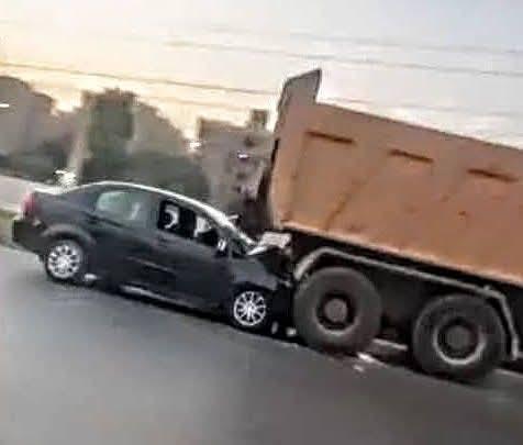 مراحل الحادث على طريق الواحات وكيفية وقوعه
