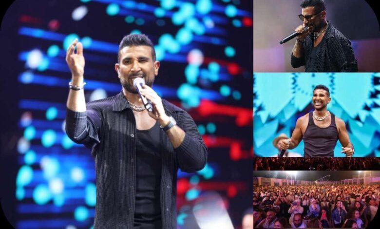أداء أحمد سعد في الأردن وتأثير تفاعُل الجمهور مع الألبوم الجديد