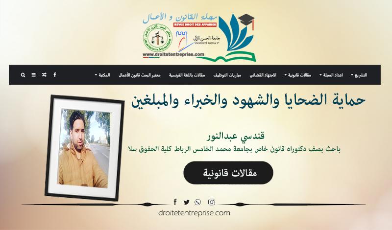 توصيات لتعزيز الحماية القانونية ودعم الضحايا