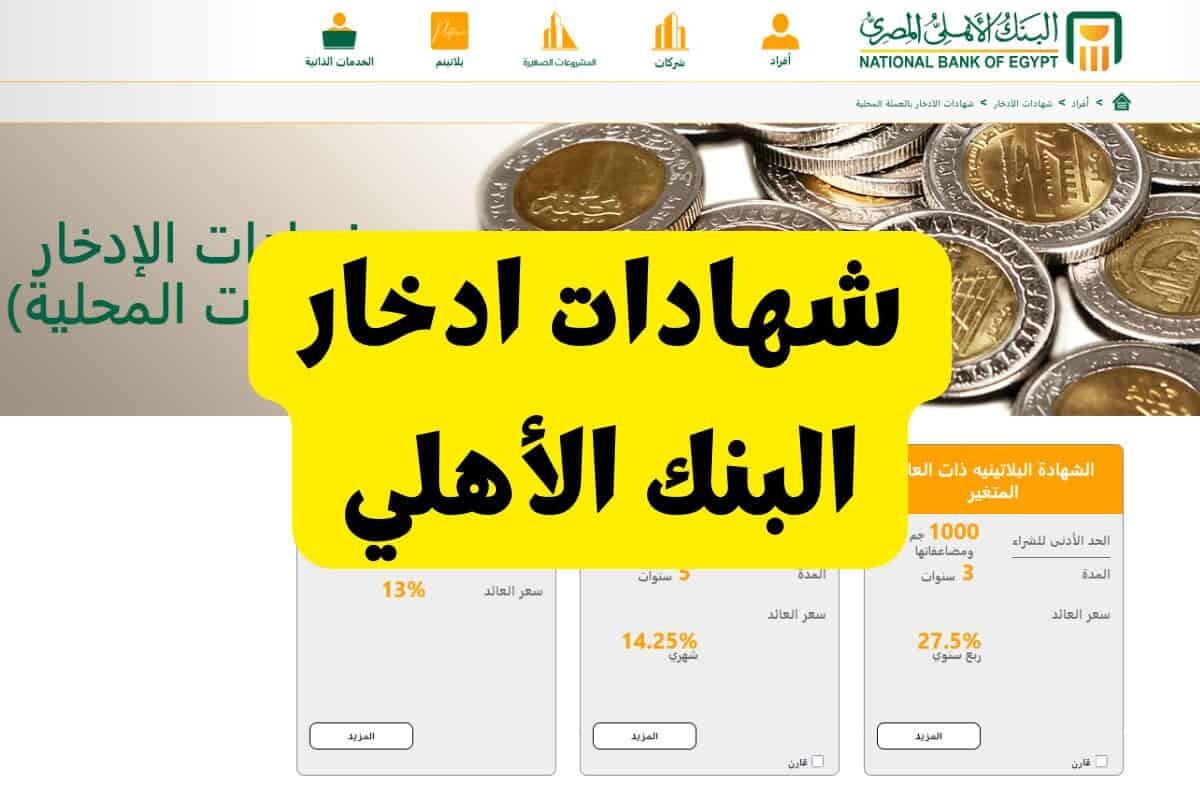تحليل عوائد شهادات الادخار في البنك الأهلي وتأثيرها على رأس المال