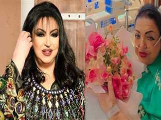 تعافي سميرة توفيق من عملية القسطرة وإشادات المتابعين