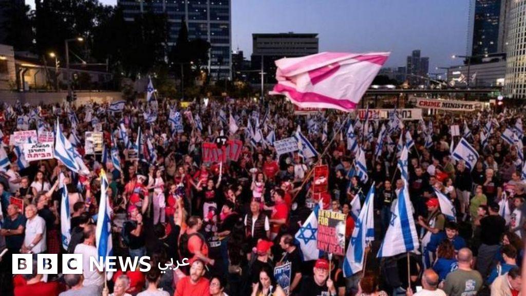أسير فلسطيني يدعو إلى تصعيد الاحتجاجات داخل إسرائيل كوسيلة ضغط لوقف الحرب