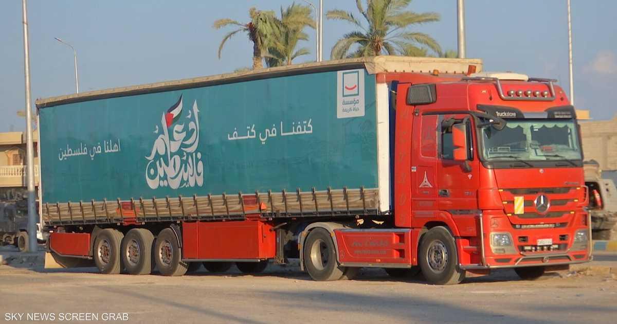 استئناف إدخال المساعدات إلى غزة وتأثيره على الوضع الإنساني