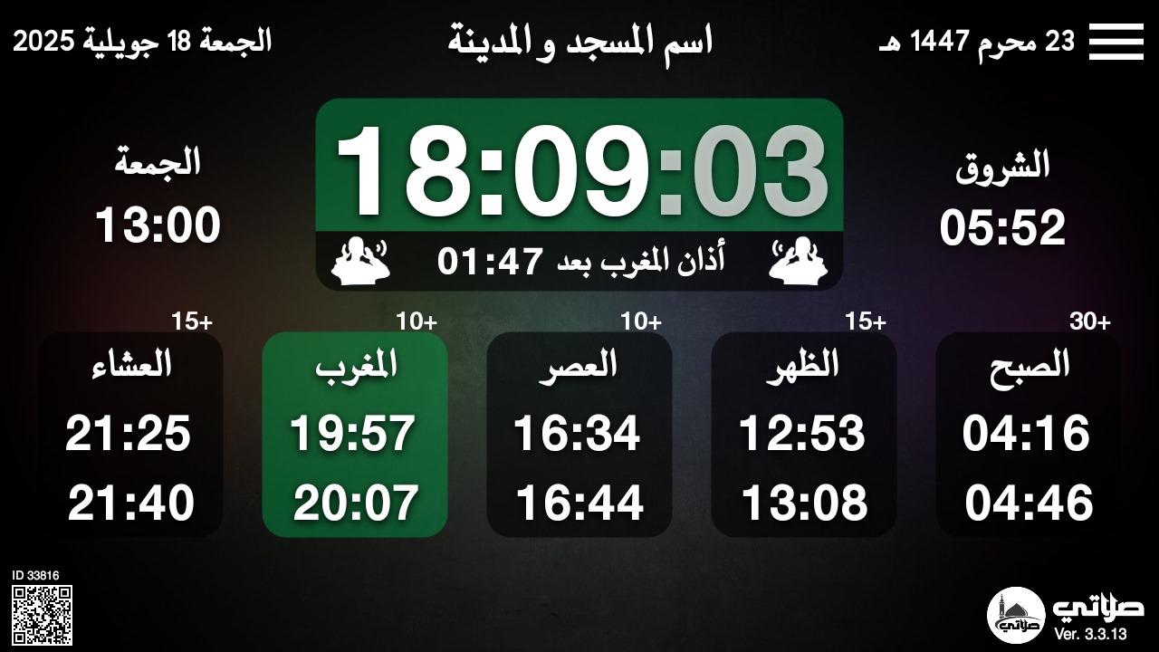 العوامل المؤثرة في اختلاف أوقات الصلاة بين المناطق