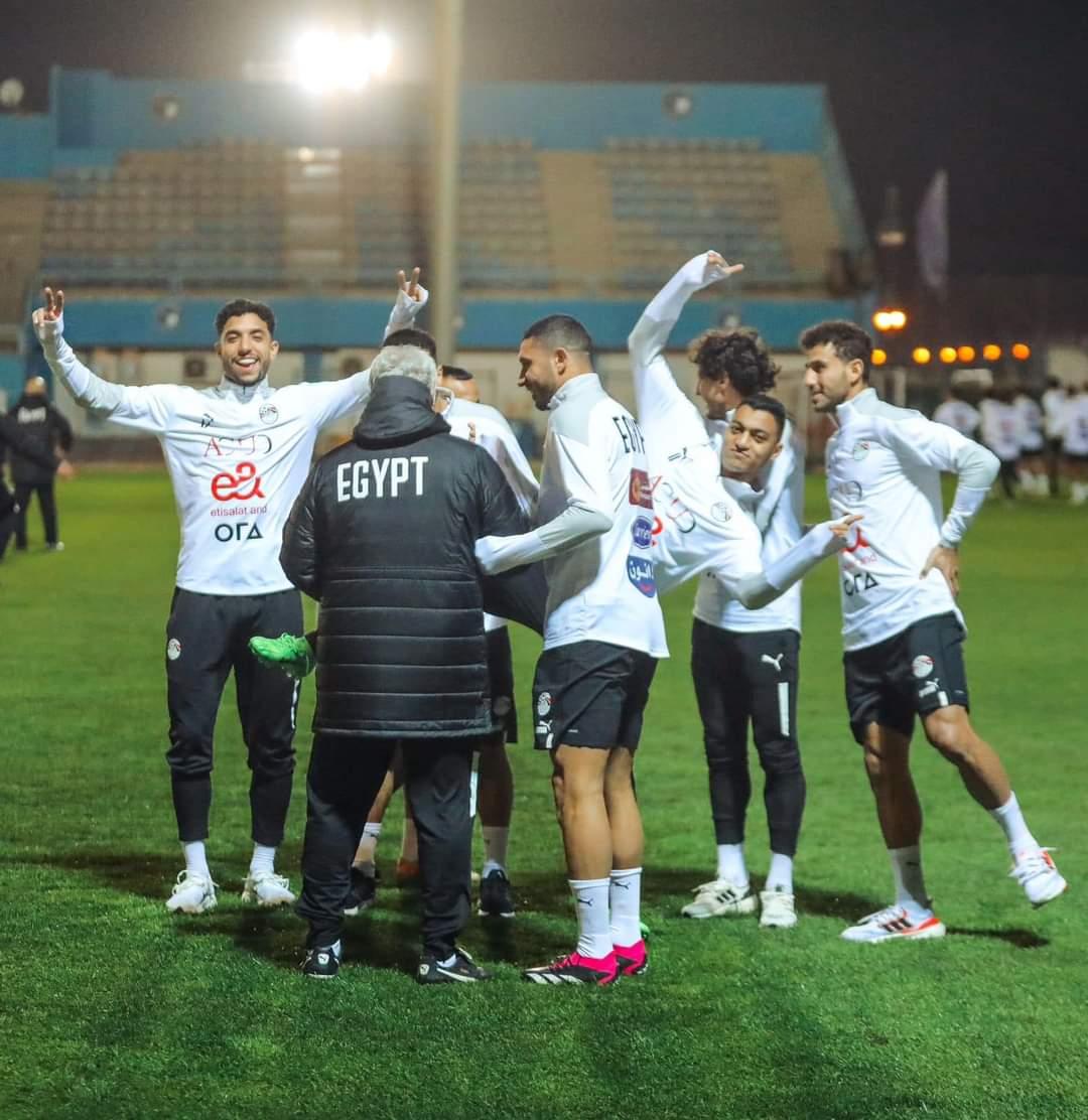 صور حصرية من التحضيرات النهائية لمنتخب مصر قبل مواجهة إثيوبيا