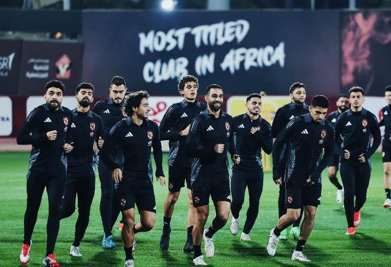 مران الأهلي يوم الإعداد تحت إشراف الجهاز الفني الجديد
